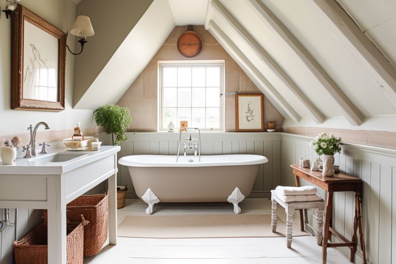 Vintage Tub with Clawfoot